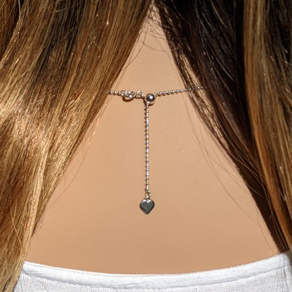 STERLING SILVER BALL CHAIN < Z-FIRE.COM > Chain Specifications: Metal type: Sterling Silver Karat/purity: 925 Width : 1.5mm Overall Length/Dimensions : 24" (adjustable) Clasp Type: Spring Ring Style: Bead Metal color: White